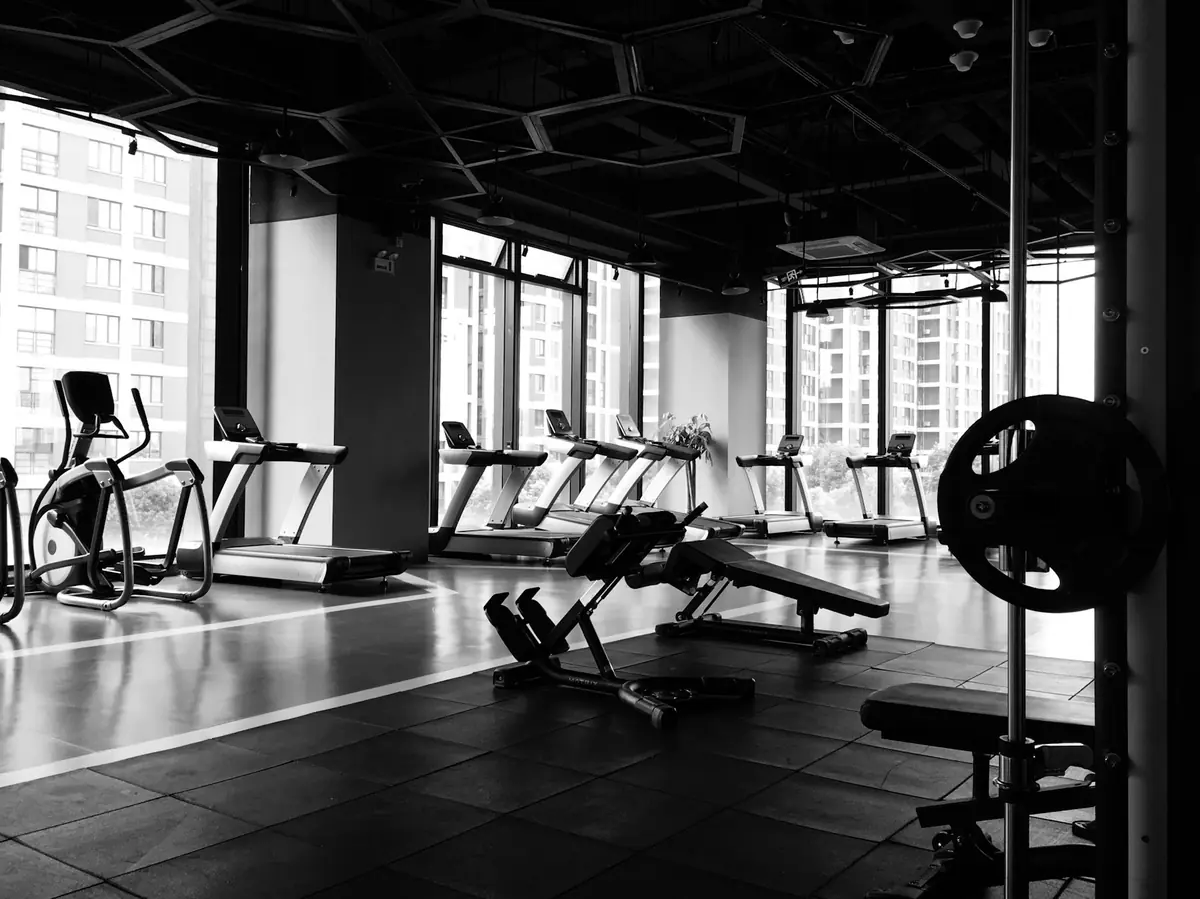 Salle de sport, cadre d'entraînement régulier